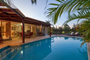 House with a swimming pool